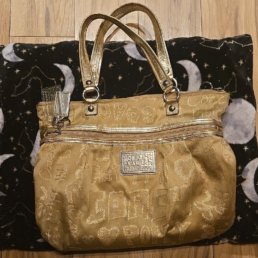 Gold Designer Women's Bag